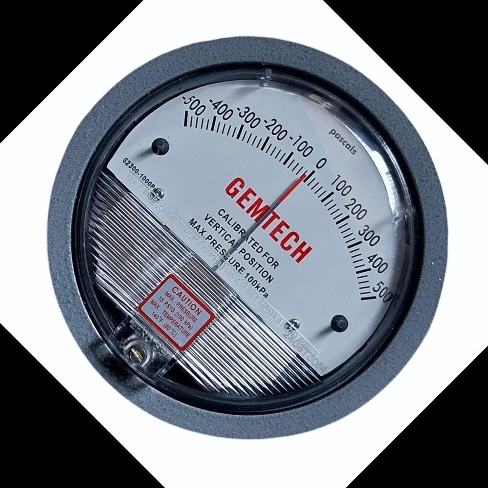 Gemtech Differential Pressure Gauge In Ambala Cantt Haryana