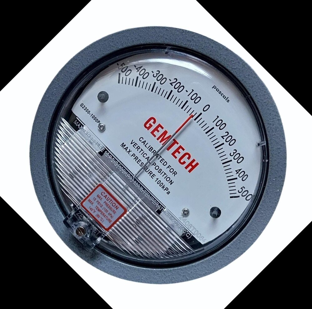 Gemtech Differential Pressure Gauge In Ambala Cantt Haryana