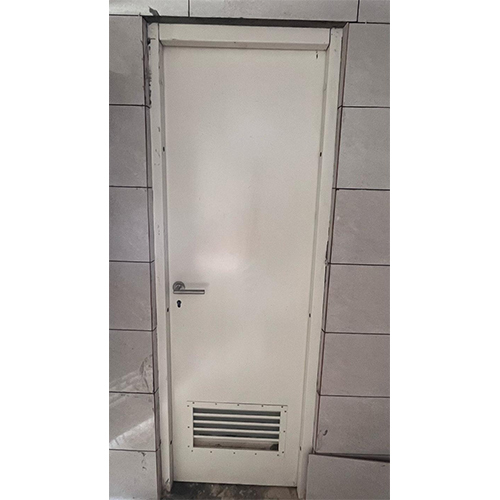 Metal Door With Louvers - Application: Exterior