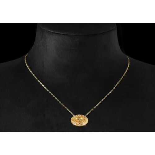 Lab Diamond Pendant Necklace for Women Diamond Pendle