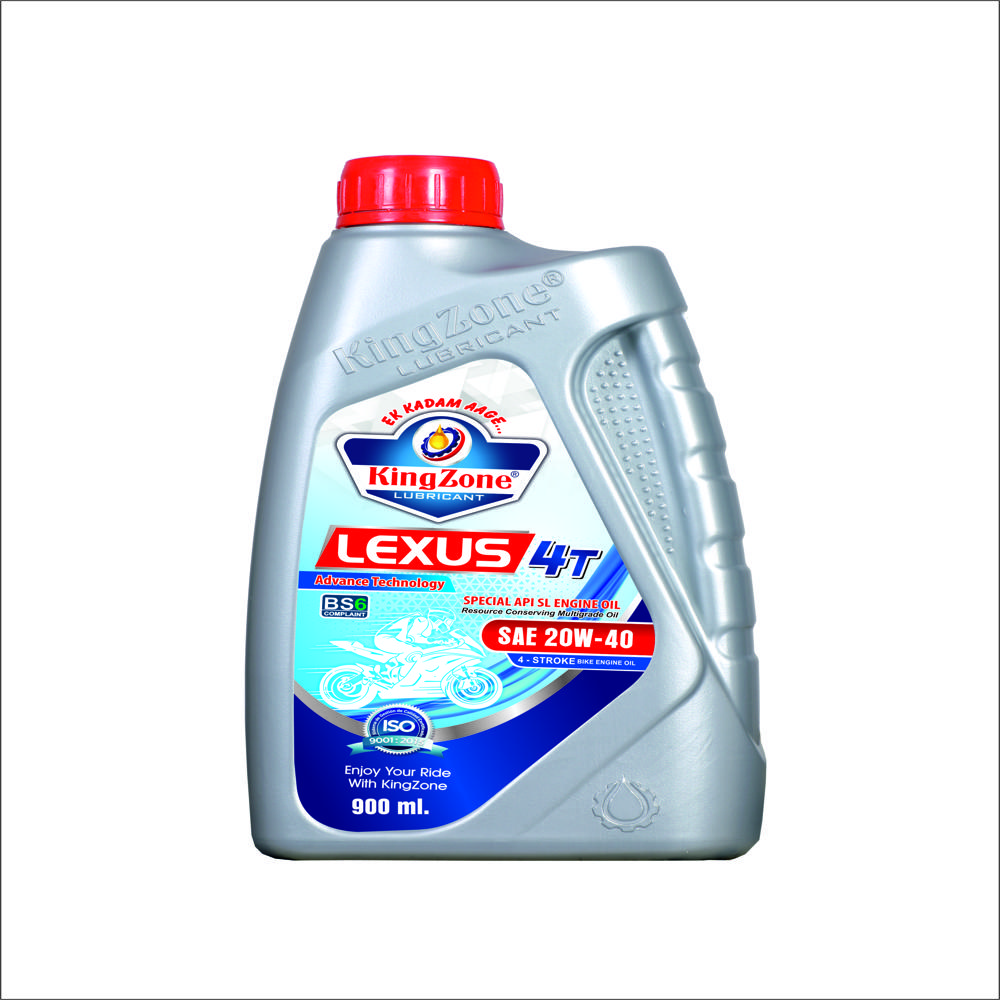 Motorcycle Engine Oil - 20w40 Mineral Oil, Amber, 1 Litre | -21c Pour Point, >220c Flash Point, Tbn 6.0, Astm D892 Foam Passed