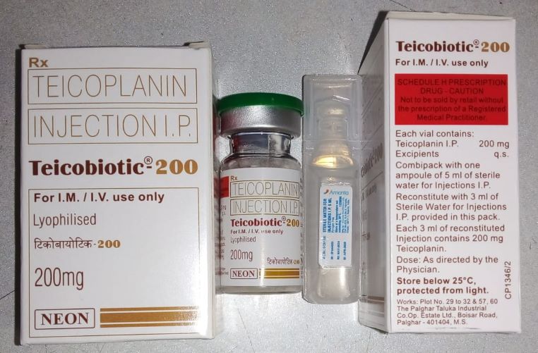 Teicobiotic 200mg - Drug Type: Injection