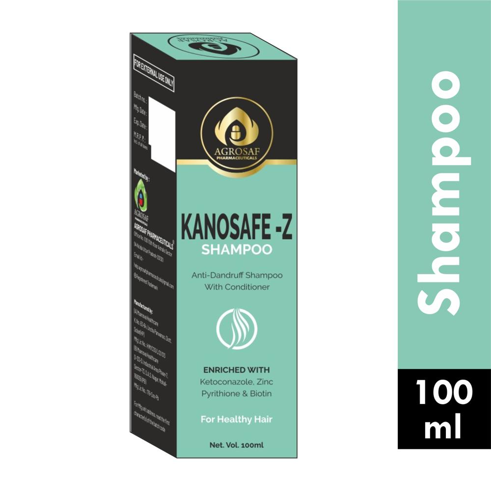 KANOSAFE-Z SHAMPOO - KETOKONAZOLE,ZINC PYRITIONE & BIOTIN SHAMPOO