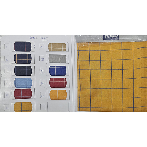 Checks  Fabric With Mix Match For Garments