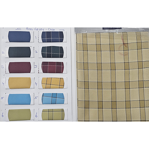 Checks  Fabric With Mix Match For Garments