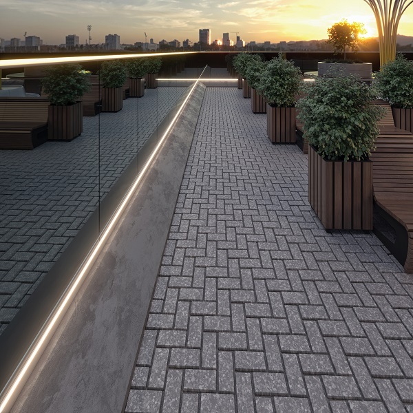 Contemporary Ss Railing - Stainless Steel Ss304 / Ss316 , Elegant Modular Fittings With Matt, Glossy, Powder Coating, Pvd, Wooden, Anodised Finishes