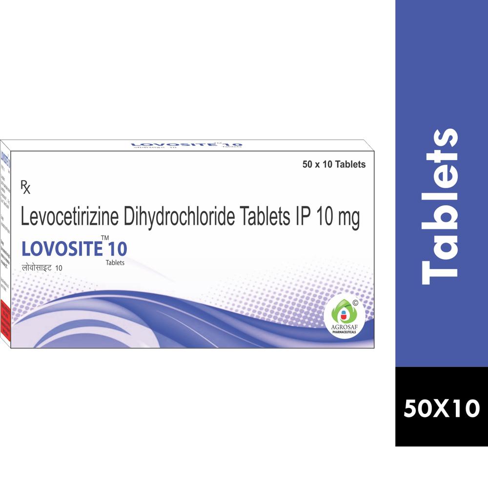 LOVOSITE 10 TABLET 50X10 - LEVOCETIRIZINE 10MG