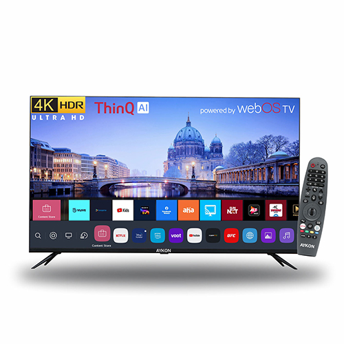 86 Inch Web Os Led Tv - Color: Black