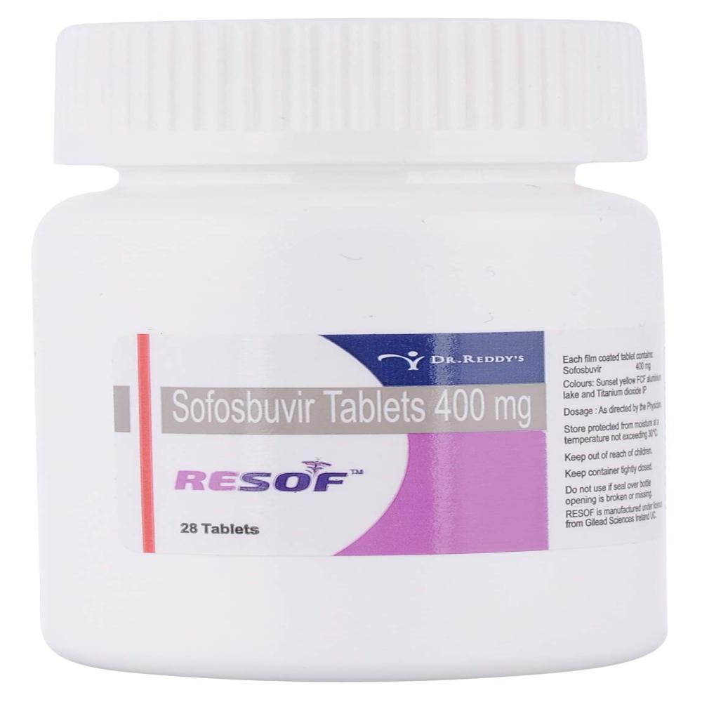 Resof Sofosbuvir & Velpatasvir 100 mg 