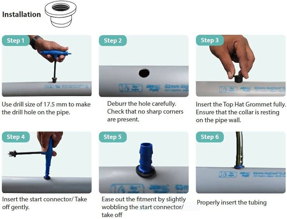 TOP HAT GROMMET