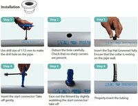 TOP HAT GROMMET