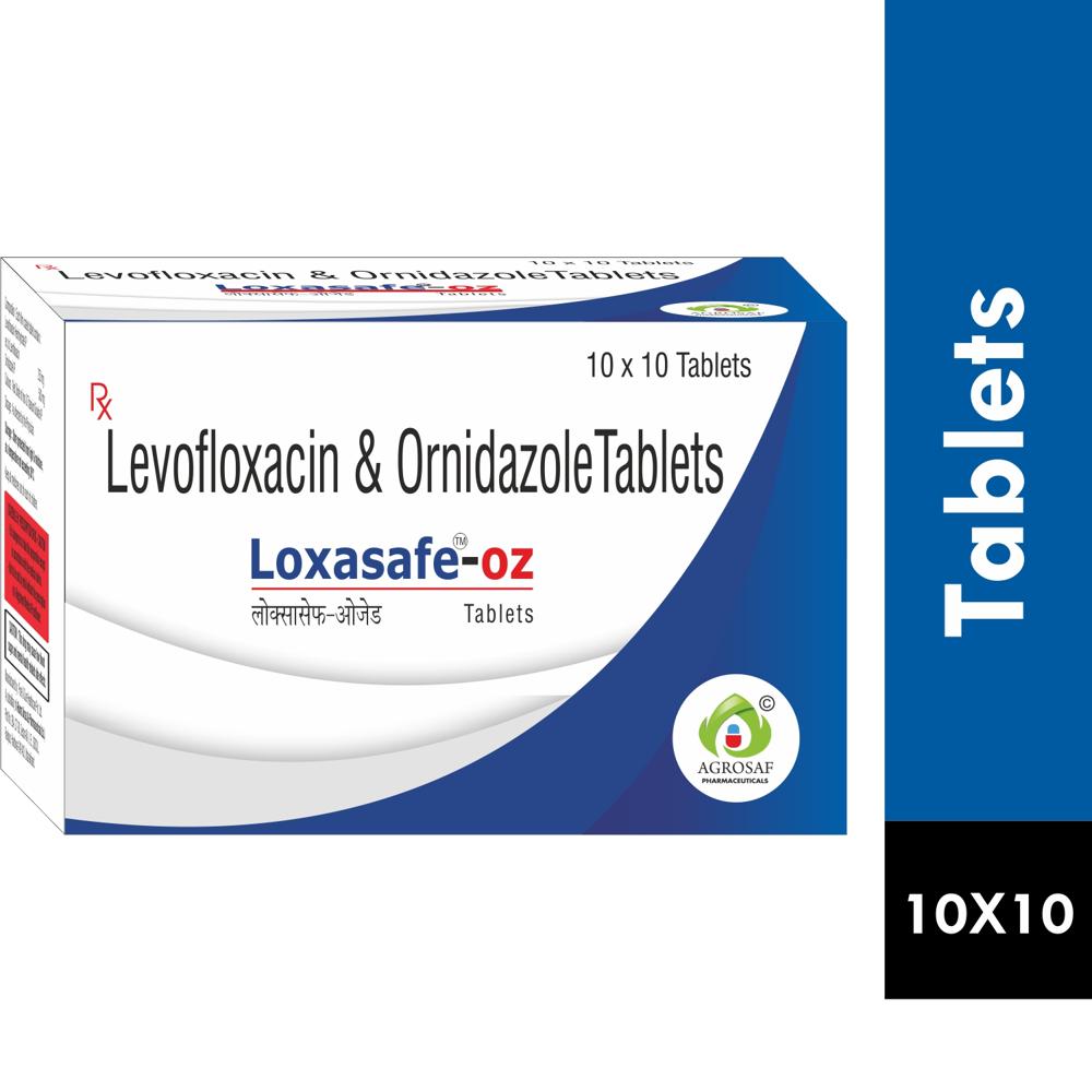 LOXASAFE OZ TABLET - LEVOFLOXACIN 250 MG & ORNIDAZOLE 500MG