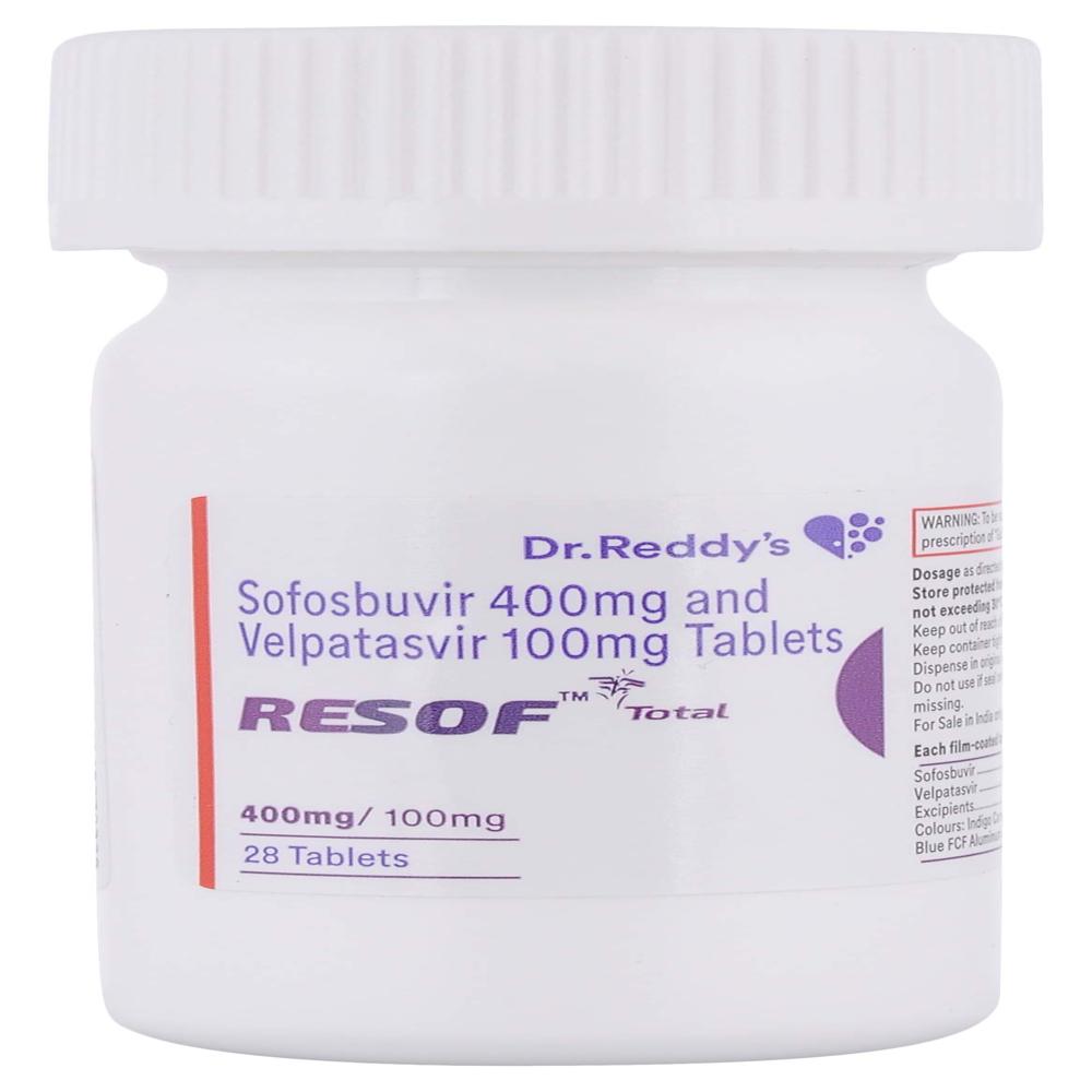 Resof Sofosbuvir 400mg + Velpatasvir 100mg Tablet