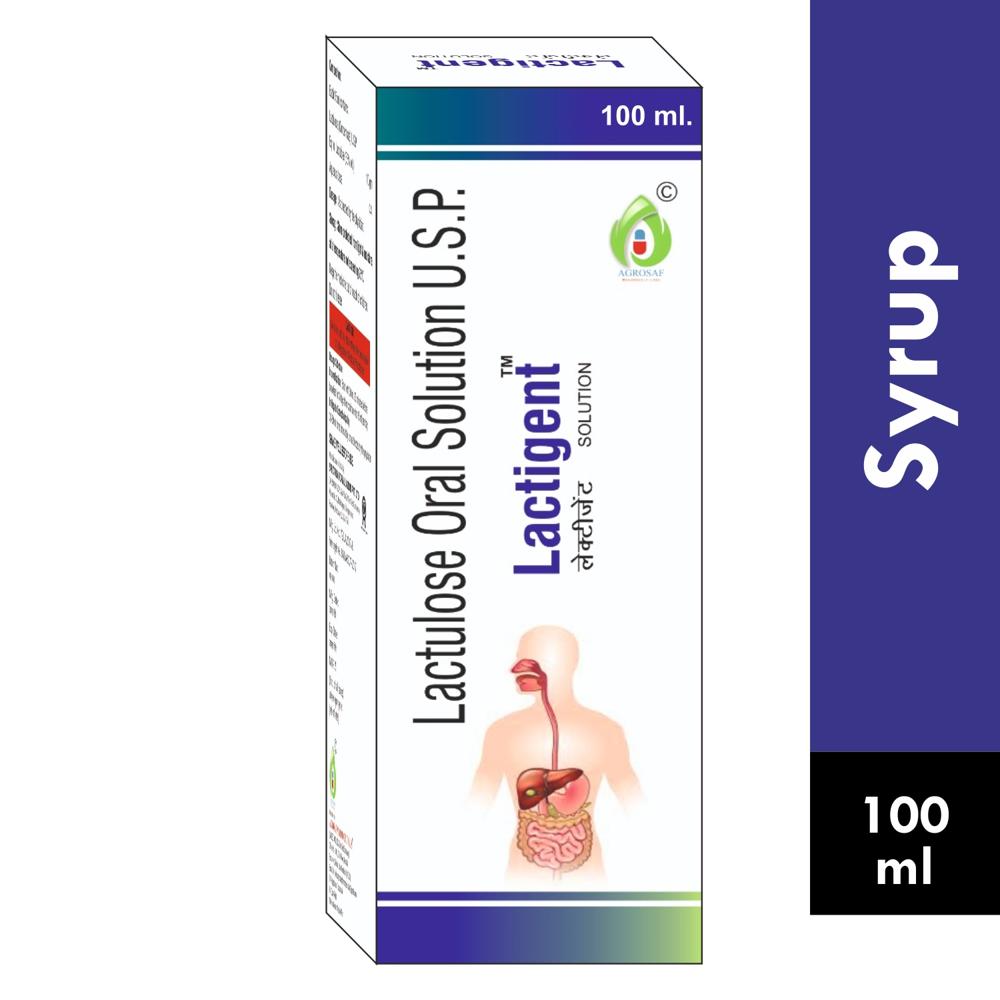 LACTIGENT 100 ML SYRUP - LACTULOSE 10GM/15 ML