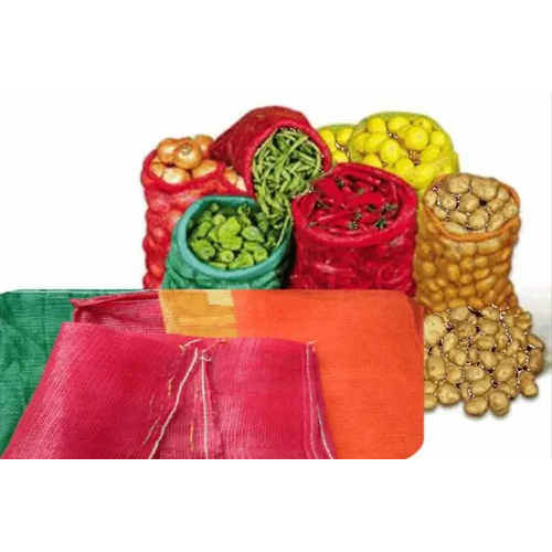 Vegetable Leno Bags - Color: Multicolor
