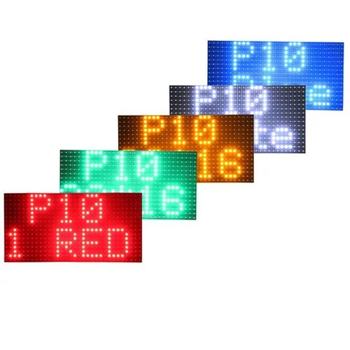 Multicolor Led Scrolling Display