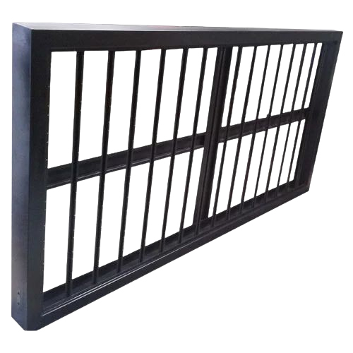576W X 576H Rectangular Ms Wall Cabinet - Color: Black