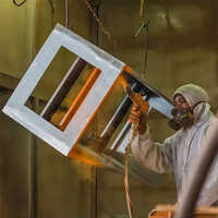 Aluminium Powder Coating Services