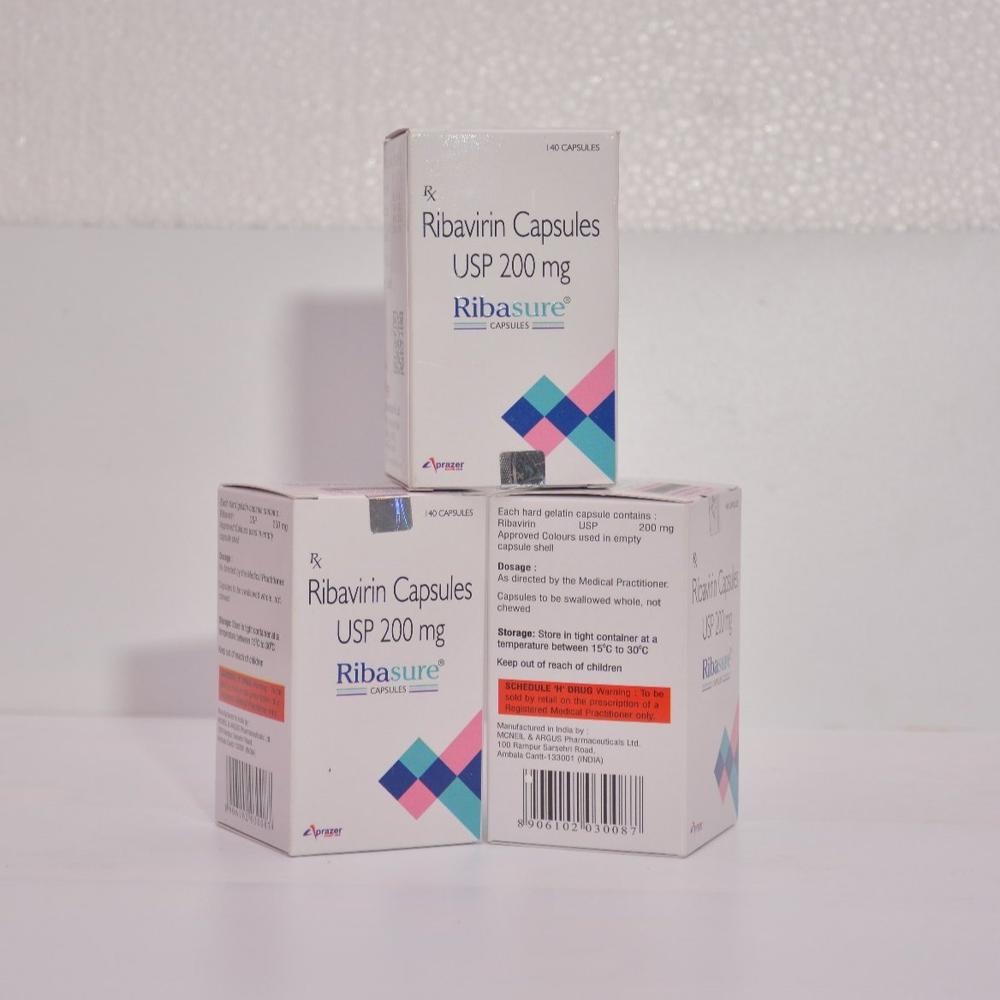 Ribasure Ribavirin Capsule 200 mg 