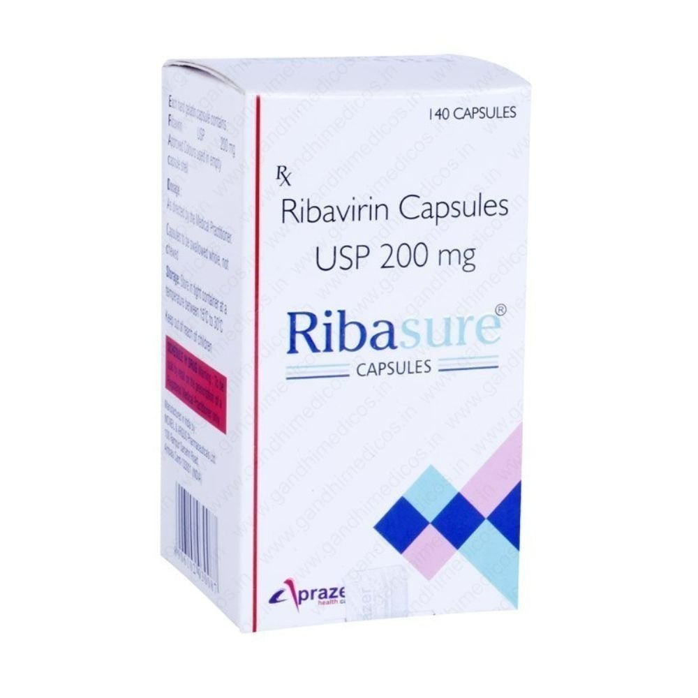 Ribasure Ribavirin Capsule 200 mg 