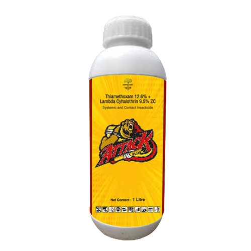 1Ltr Thiamethoxam 12.6% + Lambda Cyhalothrin 9.5% Zc Insecticide - Application: Agriculture