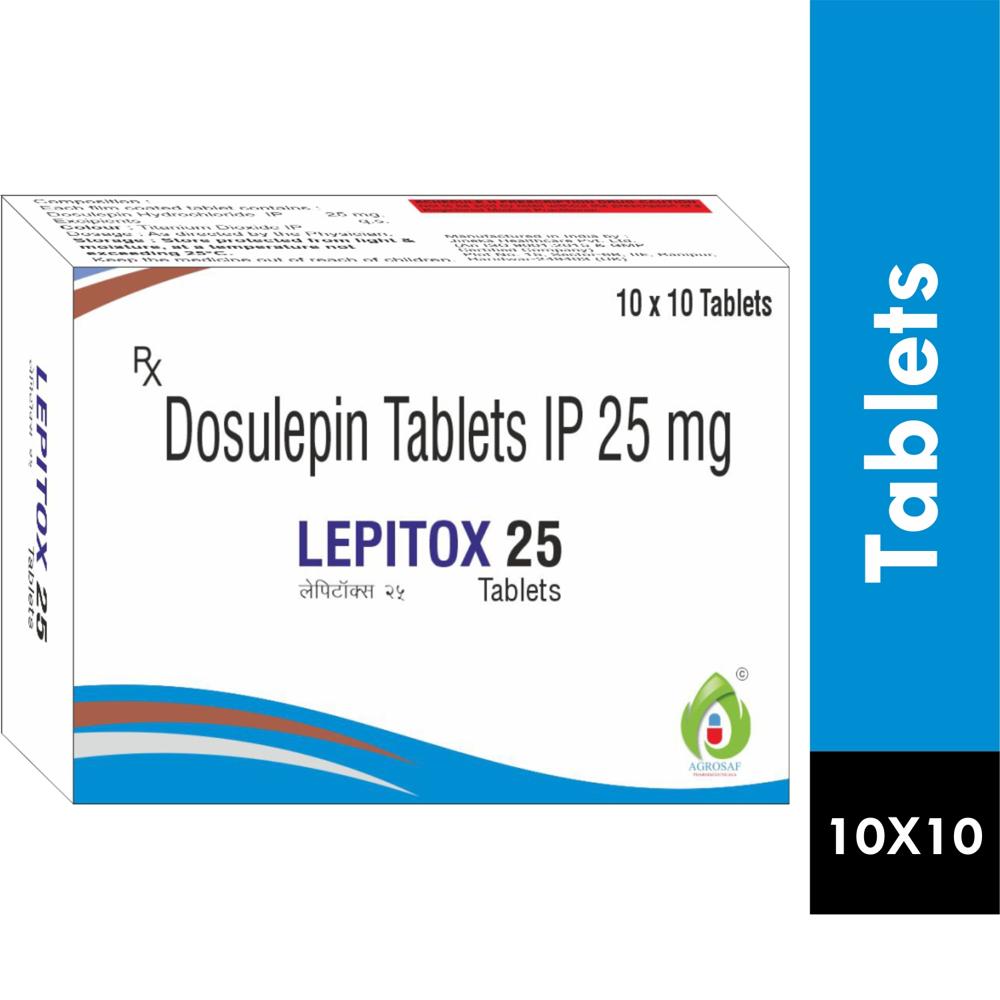 LEPITOX 25 TABLET - DOSULEPIN 25MG TABLET