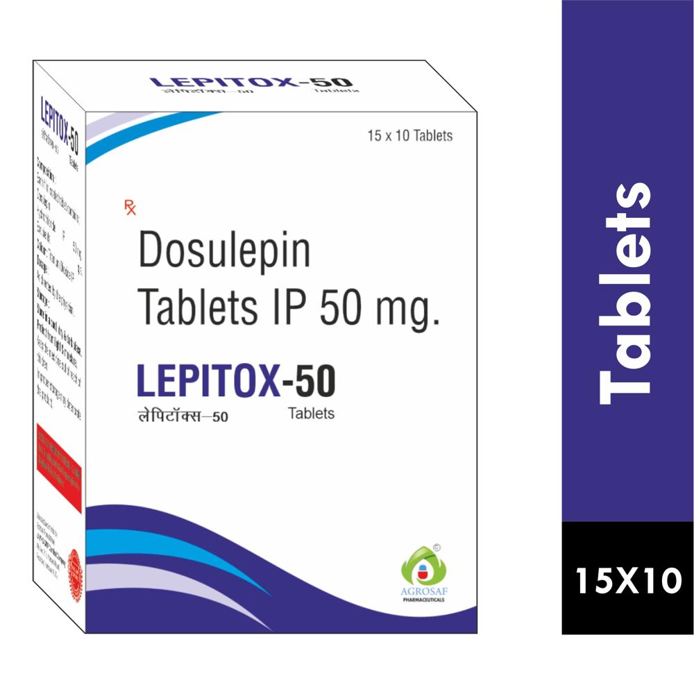 LEPITOX 50 TABLET - DOSULEPIN 50MG TABLET