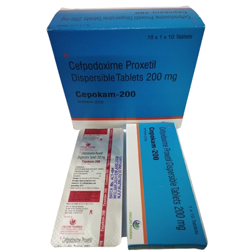 Cefpodoxime Proxetil Dispersible Tablets - Drug Type: General Medicines
