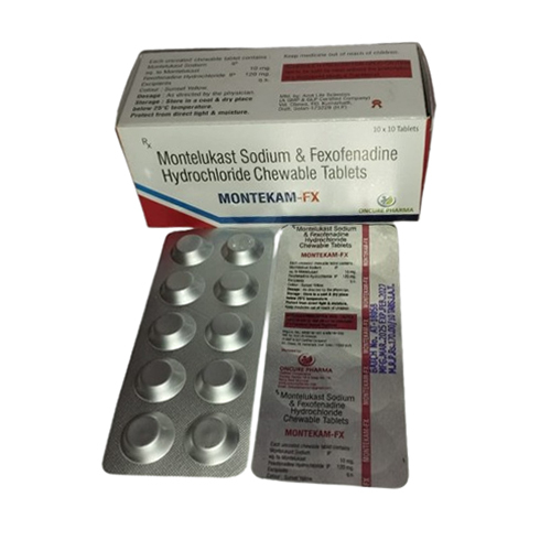Montelukast Sodium And Fexofenadine Hydrochloride Chewable Tablets - Drug Type: General Medicines