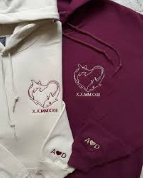 Customized Couple Hoodies