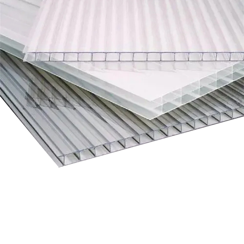 Multiwall Polycarbonate Roofing Sheet - Color: White