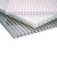 Multiwall Polycarbonate Roofing Sheet - Color: White