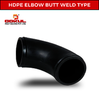 Gokul Hdpe Butweld Elbow - Application: Industrial & Water Line