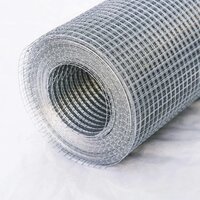 Gi Welded Wire Mesh - Galvanized Iron, Square Hole Design, Silver Color, Mill Finish For Durability | Ideal For Fencing, Partitions, Reinforcement