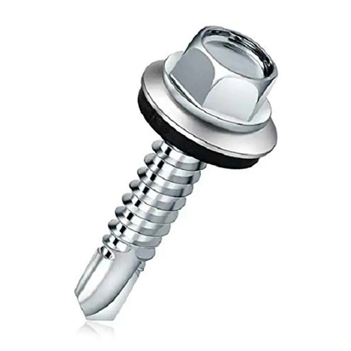 Stainless Steel Self Drilling Screw - Color: Silver