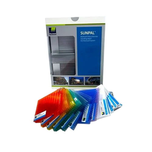 Multiwall Modular Daylight Polycarbonate Sheet - Color: White