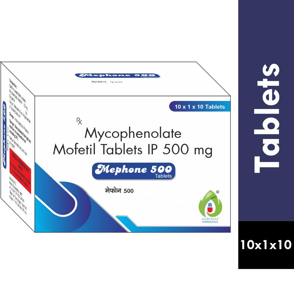 MEPHONE 500 TABLET - MYCOPHENOLATE MOFETIL 500MG TABLET