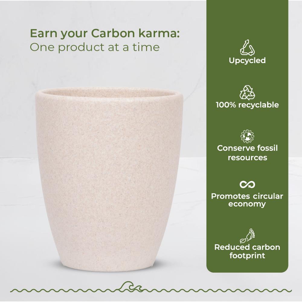 300Ml off white Ecofriendly mug