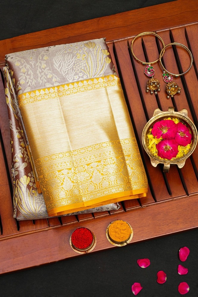 Designer Heavy Banarasi Soft Silk Saree With Silk Blouse Piece