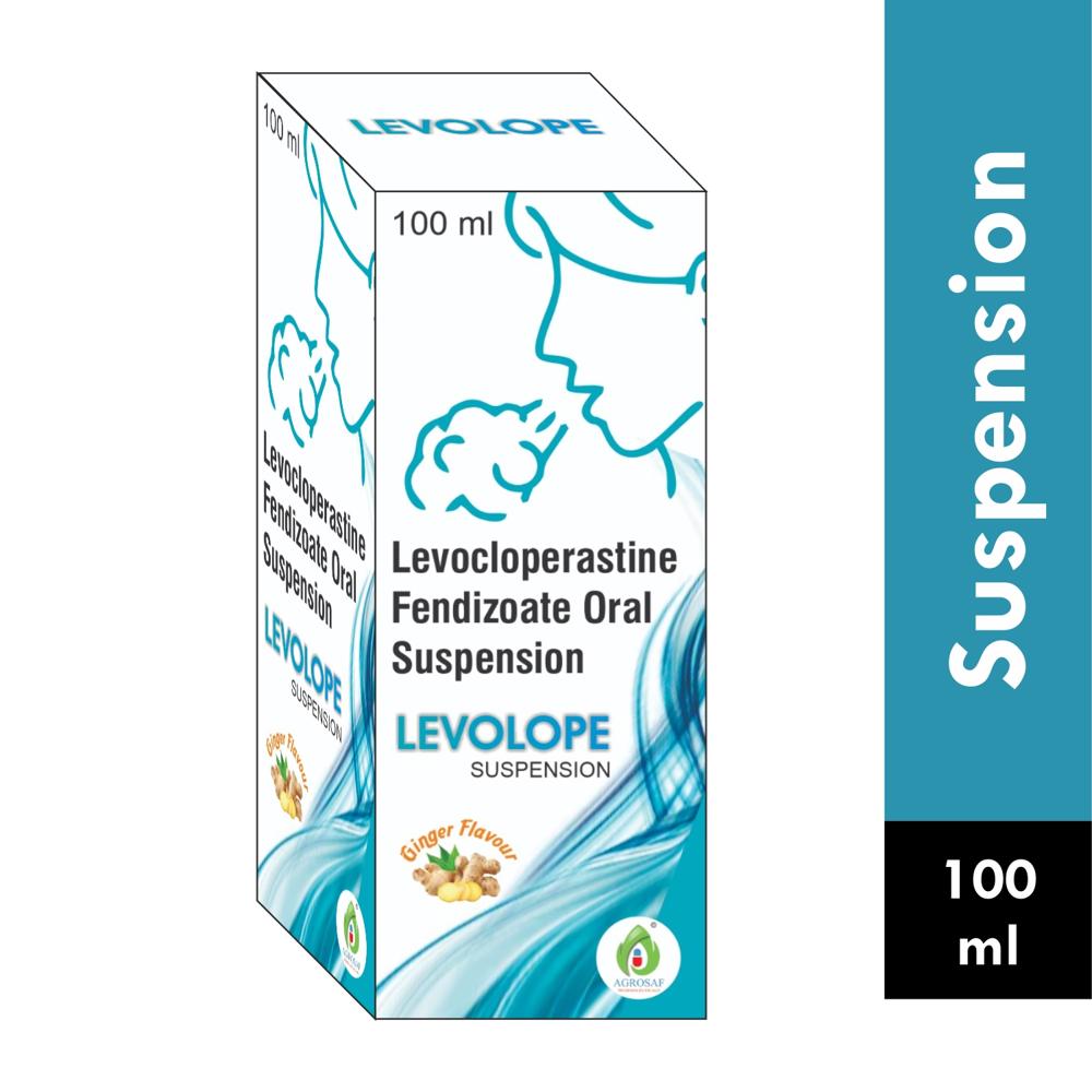 LEVOLOPE SYRUP - LEVOCLOPERASTINE FENDIZOATE 20MG/5ML SYRUP