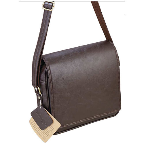 Trivago Vegan Leather Bag - Color: Brown
