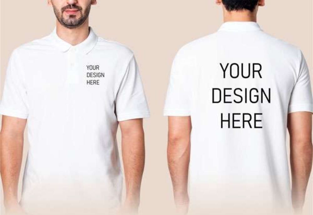 Logo Printed Custom Corporate Collar Neck T Shirt - Age Group: Adult Unisex