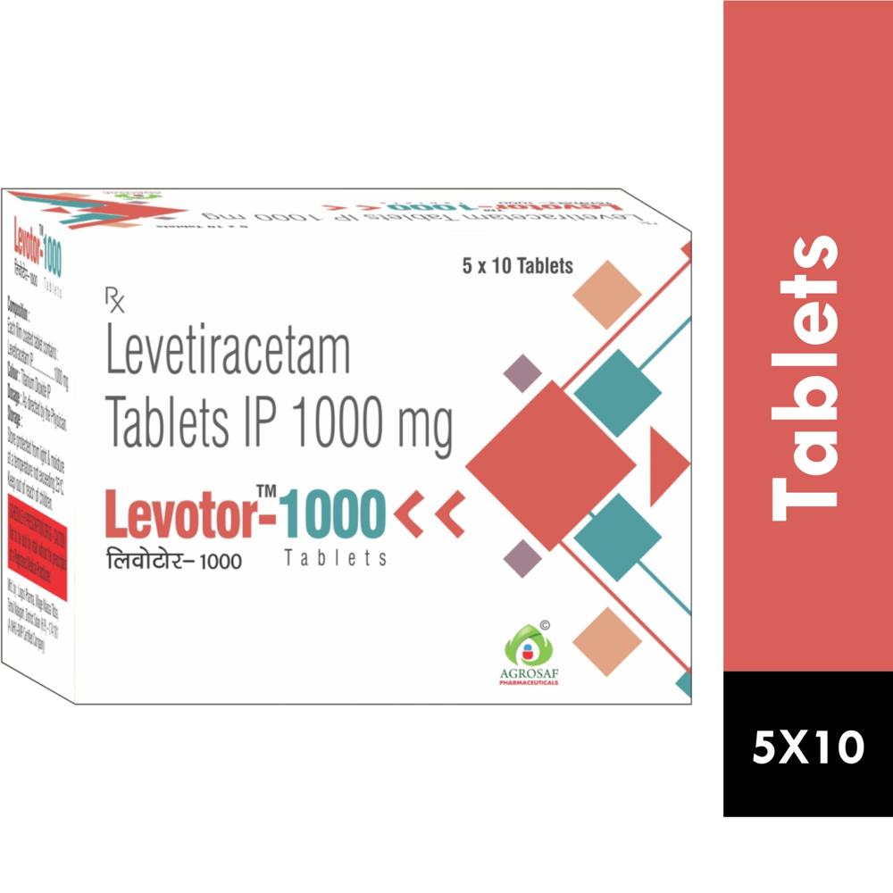 LEVOTOR 1000MG - Levetiracetam (1000mg)