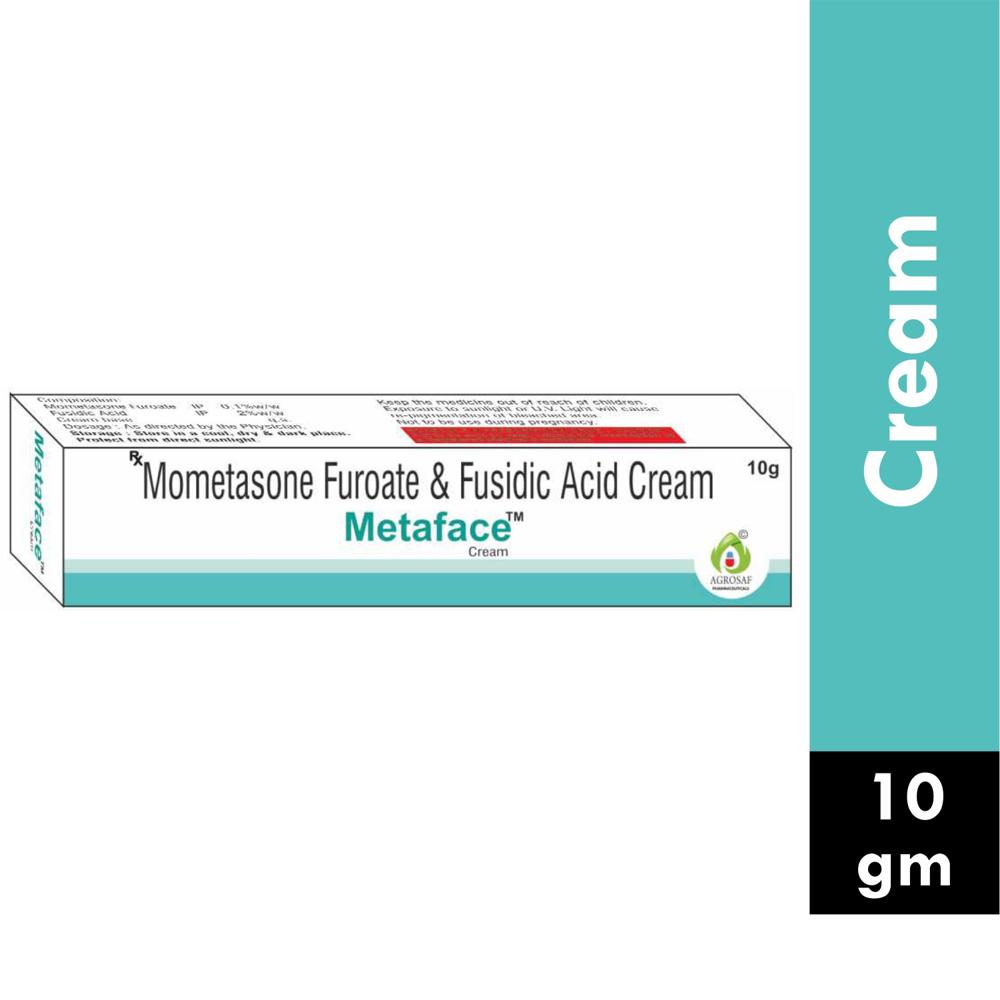 METAFACE CREAM - Mometasone (0.1% w/w) + Fusidic Acid (2% w/w)