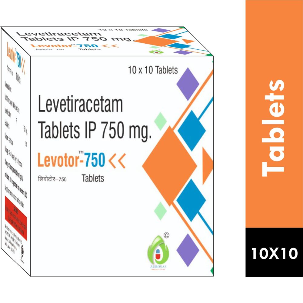LEVOTOR 750MG TABLETS - Levetiracetam 750mg