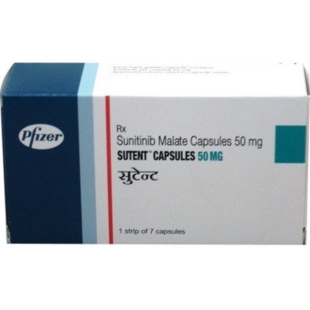 Sutent  Sunitinib Capsule 50mg  