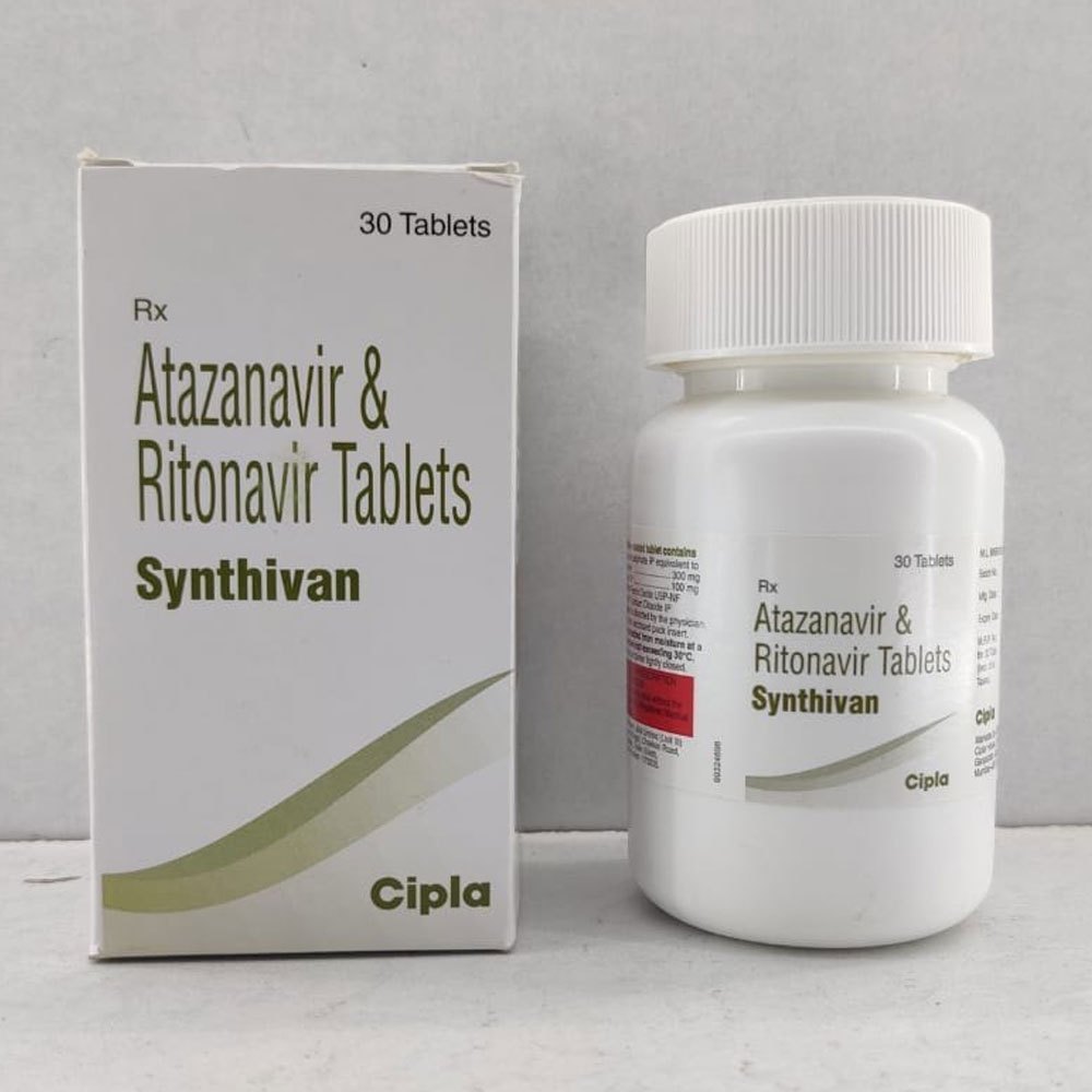 Synthivan  Atazanavir 300mg + Ritonavir 100mg Tablet