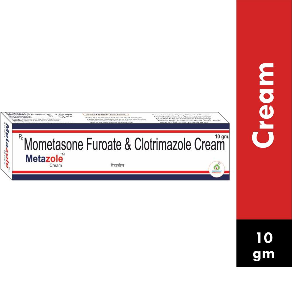 METAZOLE CREAM - Mometasone (0.1% w/w) + Clotrimazole (1% w/w)