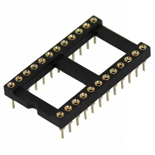 Gold Flash Plated IC Socket