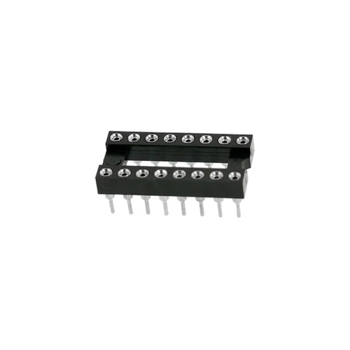Machine Pin Tin Ic Socket - Color: Black